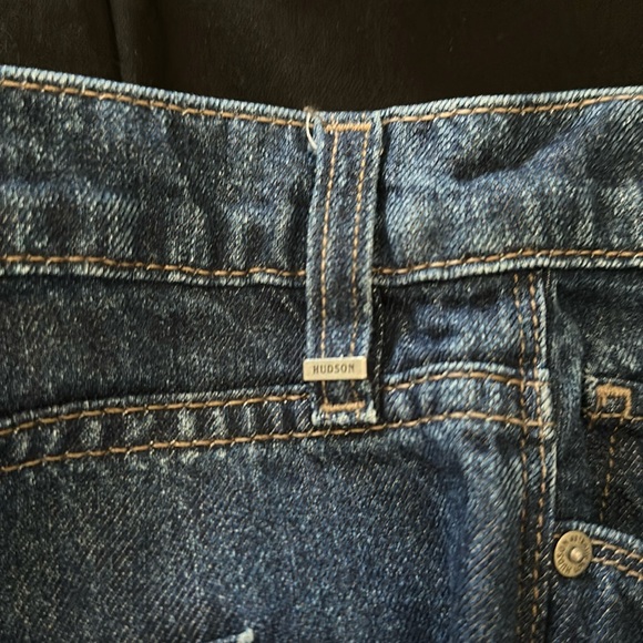 Hudson Holly Wide Leg Cropped Jeans - Picture 3 of 8